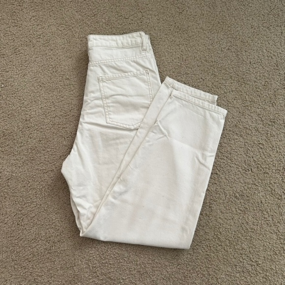 mango ecru balloon jeans - Picture 2 of 3